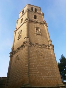 Pertusa. Torre de la iglesia de Santa María 