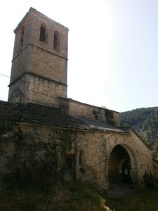 Formigales. Iglesia de Santa Eulalia 