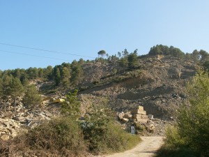 Cantera de Piedra. Camino San Vicente