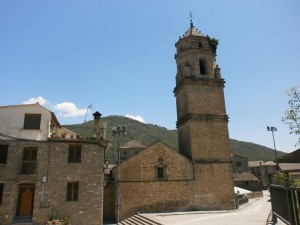 Labuerda. Iglesia de San Sebastián