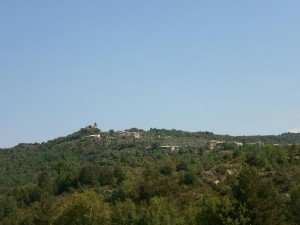 Camino de Betorz, una vista de Almazorre