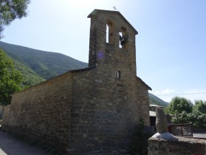 Orós Alto. Iglesia de San Esteban 
