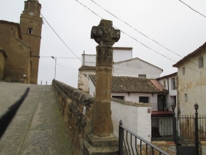 Torres de Montes. Crucero de piedra