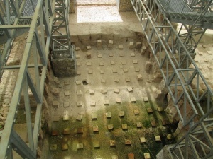 Yacimiento de Labitolosa. Termas I. Tepidarium