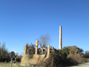 Camino de Graus. Ruinas antigua bóbila