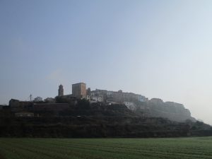 Una vista de Baldellou, camino Castillonroy 