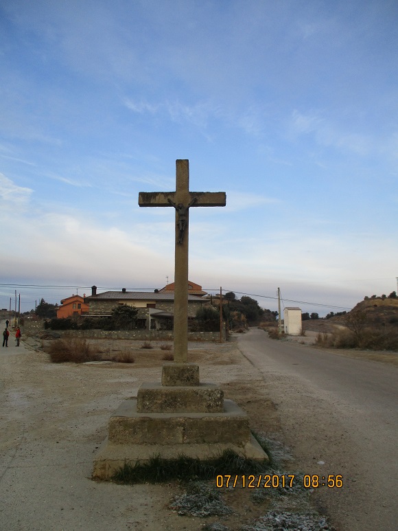 Barbastro. Cruz de Santa Bárbara 