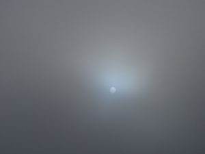 Huesca. Niebla sobre Loreto