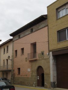 Villanueva de Sijena. Casa natal de Miguel Servet