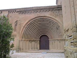 Monasterio de Sijena. Portada entrada