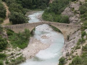 Río Isábena - Puente de Roda 